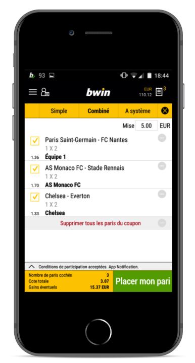 application bwin